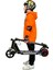 S5 Elektrikli Çocuk Scooter - 130W, LED Işıklı, Amortisörlü (Dizlik ve Dirseklik Hediyeli) 2