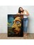 Çerçeveli Vincent Van Gogh Tarzı Portre TABLOSU-7817 4