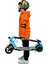 S5 Elektrikli Çocuk Scooter - 130W, LED Işıklı, Amortisörlü (Dizlik ve Dirseklik Hediyeli) 2