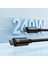 240W PD 3.1 Type-C to Type-C Kablo 1m – MacBook, Telefon ve Tablet Uyumlu 2