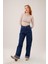 Ters Dikişli Basic Krem Body Bluz 2