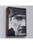 Çerçeveli Atatürk Portre Tablosu Mustafa Kemal Atatürk Dikdörtgen Dekoratif Kanvas TABLO-142 2