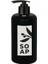 Sıvı Sabunluk Yuvarlak Plastik Pompalı 500 ml - Siyah 5