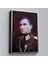 Çerçeveli Atatürk Portre Tablosu Mustafa Kemal Atatürk Dikdörtgen Dekoratif Kanvas Tablo-67 3