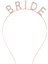 Rose Gold Renk Bekarlığa Veda Kristal Taş Bride Tacı Ithal 16 x 10 cm - MCT3367-5692 2
