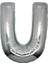 U Harf Folyo Balon Gümüş Renk 40 Inç - MCT6941-1608 1