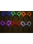 Glow Taç Fosforlu Taç Karışık Renk 12 Adet (4767) - MCT3264-4933 4