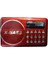 Mini Cep Fm Radyo Dijital Göstergeli Jtec Şarjlı - MCT7623-8174 2