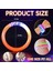 LED Işıklı Pilli Işıklı Rengarenk Bileklik Işıklı Bilezik Karışık Renk 1 - MCT8306-9416 3