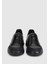 Siyah Deri Erkek Sneaker 3
