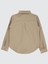 Kız Çocuk Gömlek 6-9 Yaş Açık Bej 4