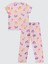 Kız Çocuk Pijama Takımı 6-9 Yaş Gül Pembe 2