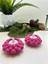 3D Baskı Pembe Renk Bubble Şekilli Mumluk 2