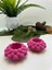 3D Baskı Pembe Renk Bubble Şekilli Mumluk 3
