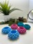 3D Baskı 3 Renk Bubble Şekilli Mumluk 6 Lı Set 4