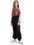 Kız Çocuk Paraşüt Kargo Jogger Paça Pamuklu Pantolon D7607A825SM 3