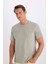 %100 Pamuk New Regular Fit Bisiklet Yaka Basic Düz Kısa Kollu Tişört V7699AZ25SP 3