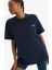 Defactofit Oversize Geniş Kalıp Bisiklet Yaka Kısa Kollu TIŞÖRT T7793AZ25SP 3