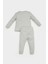 Erkek Bebek Pijama Takımı Dinazor Baskılı Waffle Uzun Kollu Üst Beli Lastikli Uzun Alt E0754A525SP 4