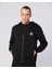 Fabio Hoodie Erkek Siyah Regular Fit Hoodie 4