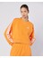 222 Banda Marbella Tur Kadın Koyu Turuncu Regular Fit Sweatshirt 2