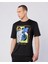 Hibbs Tee Erkek Siyah Comfort Fit Tişört 4