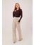 Premium Odel Oturtmalı Krem Pantolon 1