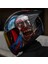 Rapıd 2 Race Zombıe Fullface Motosiklet Kaskı Kırmızı Camlı 4