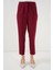 6650 Yüksek Bel Kumaş Pantolon Bordo 4