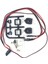 1set Rc Araba Tavan Lambası Bagaj Rafı LED Spot Işığı Kiti SCX24 1/24 1/12 1/16 Rc Araba Aksesuarları Kare (Yurt Dışından) 1