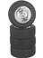 4 Adet 60MM Lastik Tekerlek Ldrc LD1297 LD1299 Rc Araba Yükseltme Parçaları Aksesuarları (Yurt Dışından) 3