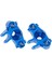 Rc Araba Yükseltme C Hubs Caster Blokları Kiti Traxxas 1/10 E-Maxx/t-Maxx E-Revo Rc Araba Yükseltme Parçaları Mavi (Yurt Dışından) 2