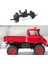 Metal Komple Ön Aks Takımı Fms 1/24 FCX24 Xiaoqi Kırıcı Chevrolet K5 Rc Aksesuarları Kırmızı (Yurt Dışından) 3