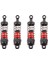 Set Rc Araba Metal Amortisörü Scy 1/16 Mjx H16H 14301,14210 1/16 1/12 1/14 Yükseltme Parçaları Aksesuarları 75MM A (Yurt Dışından) 4