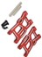 Rc Araba Yükseltme Ön Salıncak Kolu Seti Jjrc C8803 Wltoys 1/14 144016 1/12 124016 Rıaarıo XDKJ-001 Rc Araba Parçaları Kırmızı (Yurt Dışından) 3