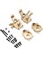 Rc Araba Yükseltme Pirinç Ön Direksiyon Kupası Kiti Mjx H8H 1/10 YK4102 YK4103 YK4104 YK4106 YK4082 Rc Araba Yükseltme Parçası (Yurt Dışından) 2