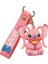 Disney Karikatür Sevimli Lilo Stitch Silikon Kolye Anahtarlık Kadınlar Erkekler Hayranları Için Kawaii Scrump Melek Anahtarlık Sırt Çantası Araba Anahtarları IÇINRENK:QKC0176 (Yurt Dışından) 1