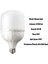Tasarruflu Torch Ampul 30 W LED Lamba Beyaz E27 Duy 25.000 Saat Uzun Ömürlü 220 Volt Elektrik 1 Adet 2