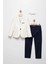 Blazer Ceket, Pantolon ve Papyon Erkek Çocuk Takım Elbisesi - Beyaz 1