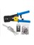 SL-830W Yeni Nesil Pense+50 Adet Yeni Nesil Metal Cat6 Jak 8P8C/RJ-45, 6P4C/RJ11 1