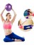 2 Kademeli Kaymaz Taban Fitness Egzersiz Step Tahtası + Denge Topu + Pilates Bandı 3