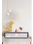 180 - 65 cm Bebek Çocuk Güvenlik Yatak Bariyeri Katlanabilir Baza Korkuluğu Gri Bed Rail For Baby 7