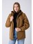 Kadın Taba Içi Kürklü Su ve Rüzgar Geçirmez Kapüşonlu Kışlık Mont & Kaban & Parka ML-FMM-100-K 3