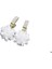 Lüks Kristal Çiçek Püskül Damla Küpe Kadınlar Için Parlak Zirkon Opal Uzun Dangle Küpe Kızlar Parti Düğün Takı Hediye Metal RENK:ER22Y1756 (Yurt Dışından) 1