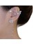Lüks Kristal Çiçek Püskül Damla Küpe Kadınlar Için Parlak Zirkon Opal Uzun Dangle Küpe Kızlar Parti Düğün Takı Hediye Metal RENK:ER22Y0967 (Yurt Dışından) 1
