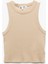 Halter Yaka Fitilli Slim Fit Crop Kadın Atlet 1