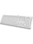 FK10 USB Kablolu Multimedia Klavye Beyaz 3