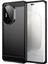 Honor 300 ile Uyumlu Brushed Carbon Fiber Silikon Kılıf - Siyah AL3332 1