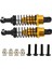 Wltoys A959 A969 Için 2x Rc Araç Şok Damper 1/18 Yedek Altın (Yurt Dışından) 1