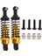 Wltoys A959 A969 Için 2x Rc Araç Şok Damper 1/18 Yedek Altın (Yurt Dışından) 4